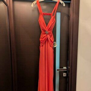 Ignite Evenings by Carol Lin Coral Prom Dress – Size 4 NWT